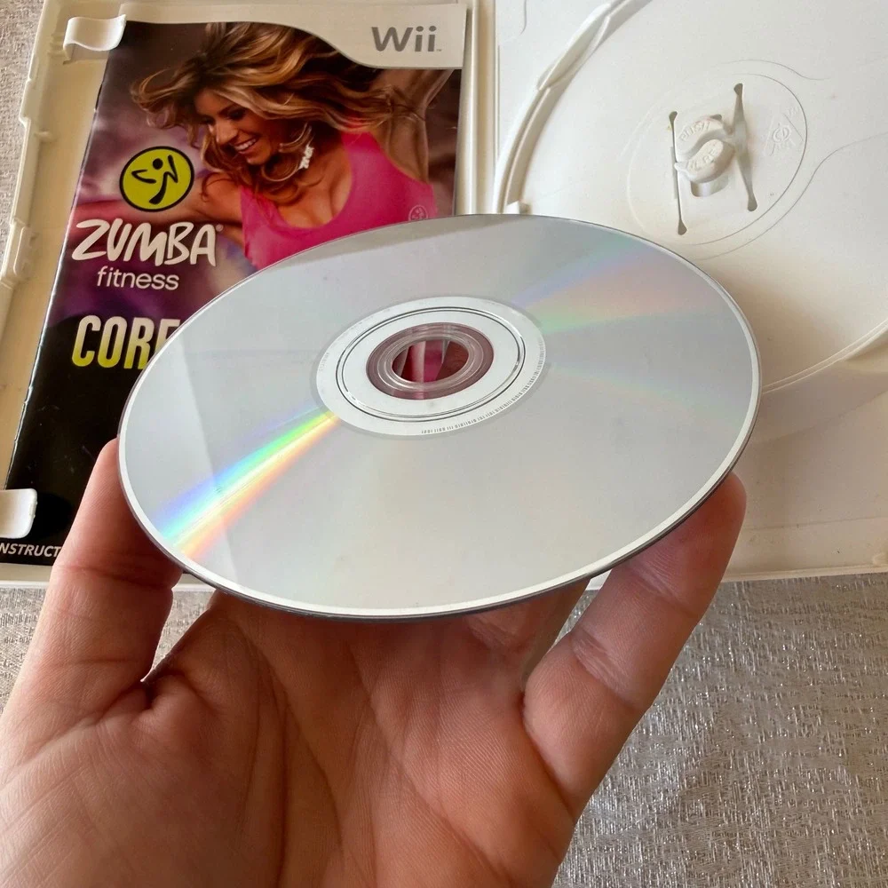 Zumba Fitness Core Nintendo Wii Game with Fitness Belt Manual Complete CIB